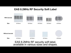 EAS 8,2 MHz RF-beveiligingssoftlabel