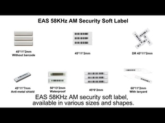 EAS 58KHz AM beveiligingssoftlabel